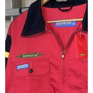 Blaklader × Vaderstad NWT Red Canvas Dealer Jacket C62 XXL Workwear Swedish Coat